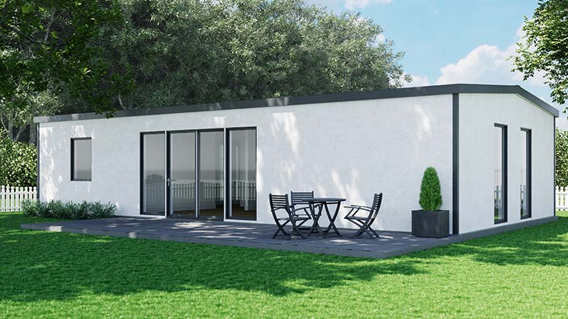 Detached backyard office pod construction Niagara Region