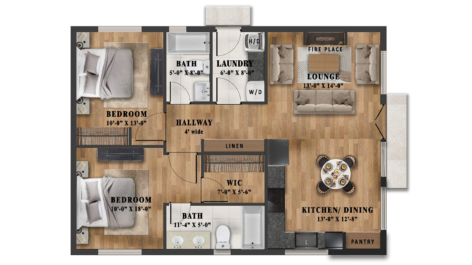 Completed Model D luxury detached additional residential unit build